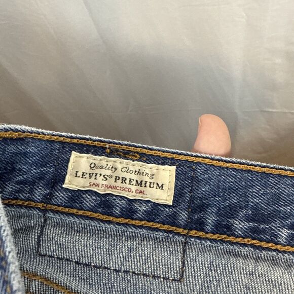 Levi’s Wedgie Button Fly Straight Leg Size 27 Preowned - Picture 11 of 12